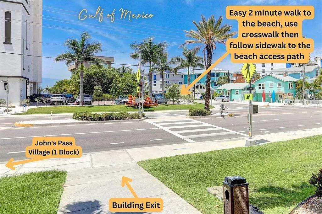Gulf Coast Gold Private Condo - 2Bed, 2Bath, Sleep 6, Across Street From Beach, Balcony Views Of Sunsets, Beach & Gulf, Pool, Gym 圣徒皮特海滩 外观 照片